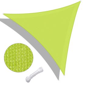 28' x 28' x 28' Triangle Sun Shade Sail/ Fruit Green