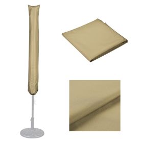 Polyester Tan Umbrella Cover Bag For 13ft Umbrellas