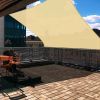 16'x16' Square Sun Shade Sail/Beige