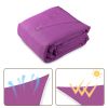 20'x16' Rectangle Sun Shade Sail/Red Purple