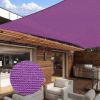 20'x16' Rectangle Sun Shade Sail/Red Purple