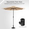 26.5lbs Patio Market Umbrella Base Stand