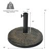 26.5lbs Patio Market Umbrella Base Stand