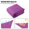 20'x16' Rectangle Sun Shade Sail/Red Purple