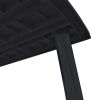 Patio Table Anthracite 85"x35.4"x28.3" Plastic