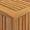 Patio Storage Box 23.6"x19.7"x22.8" Solid Acacia Wood