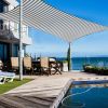 13'x19' Rectangle Sun Shade Sail/ Gray+White