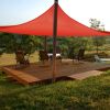 20'x23' Rectangle Sun Shade Sail/ Watermalon Red