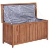 Patio Storage Box 47.2"x19.7"x22.8" Solid Teak Wood