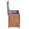 Patio Storage Box 47.2"x19.7"x22.8" Solid Teak Wood