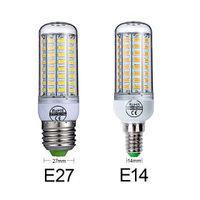 E27 screw port E14 screw port LED bulb (Option: E27-15W 72leds-White)