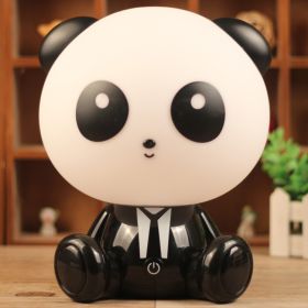 Cartoon LED Eye Protection Desk Lamp Night Light (Option: Panda)