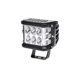 Automobile LED three-sided luminous spotlight (Color: Black)