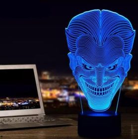 Usb Color 3d Led Lamp (Option: default)