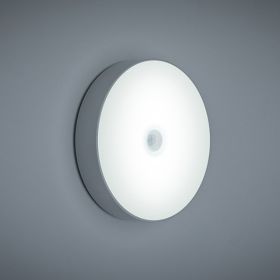 New LED Body Induction Small Night Light USB Charging (Option: White-A)