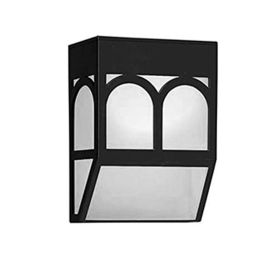 Solar Wall Lamp Outdoor Courtyard Home Yard Fence Wall Balcony Garden Villa Door Post Creative Decorative Lamp (Option: White light)