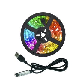 Led Lights With Usb Tv Background Lighting (Option: 1m-Warm light)