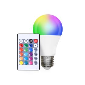 Color-Changing Bulb 16 Color Led Live Light Colorful Remote Control Rgb Color Indoor Smart Dimming (Option: White light plus IPL E27)