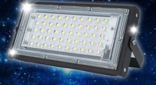 The LED light (Option: 50W-Cold white)