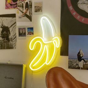 Creative Hanging Wall Bar Atmosphere Light Qing Bar Home Stay Hanging Light Romantic Bedroom Room Layout (Option: Banana-USB)