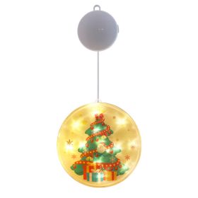 Flash lamp suction cup lamp (Option: Christmas tree)