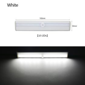 LED Cabinet Body Induction Lamp (Option: 12PC White-10LED)