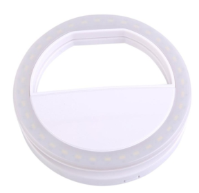 Beauty face-lifting artifact led selfie light (Color: White)