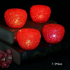 LED Colorful Christmas Gifts (Option: Crystal red apple)