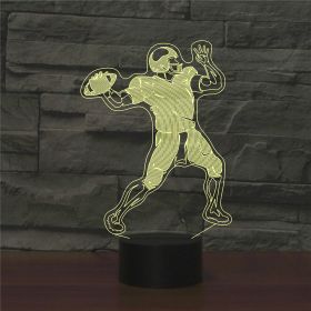 Foreign Trade New Rugby Quarterback Creative Night Light Products (Option: Charging touch)