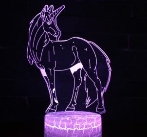 3D Creative  Series Night Light (Option: B-Crack-1)