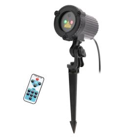 Outdoor Waterproof Red And Green Laser Light Courtyard (Option: 220V US)