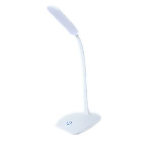 USB charging touch LED desk lamp (Color: White)