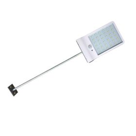 Outdoor waterproof solar lamp (Color: White)