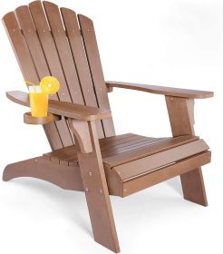 Polystyrene Adirondack Chair (Color: as Pic)